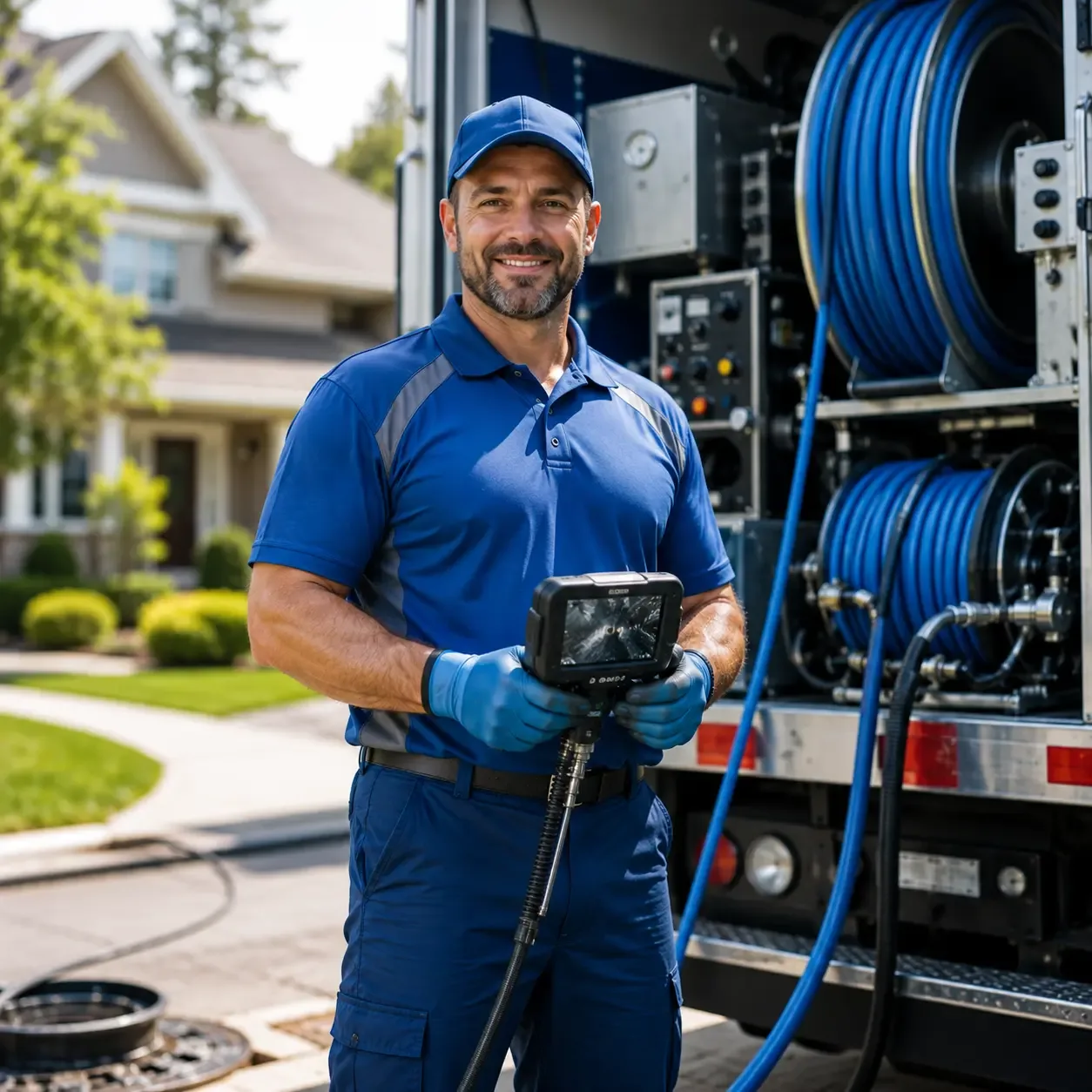 Local outdoor drain cleaning specialists in Vilonia, AR